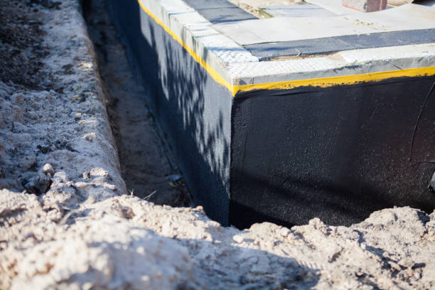 Residential Emergency Waterproofing installation at a Big Rock, IL home by SJ Waterproofing Pros